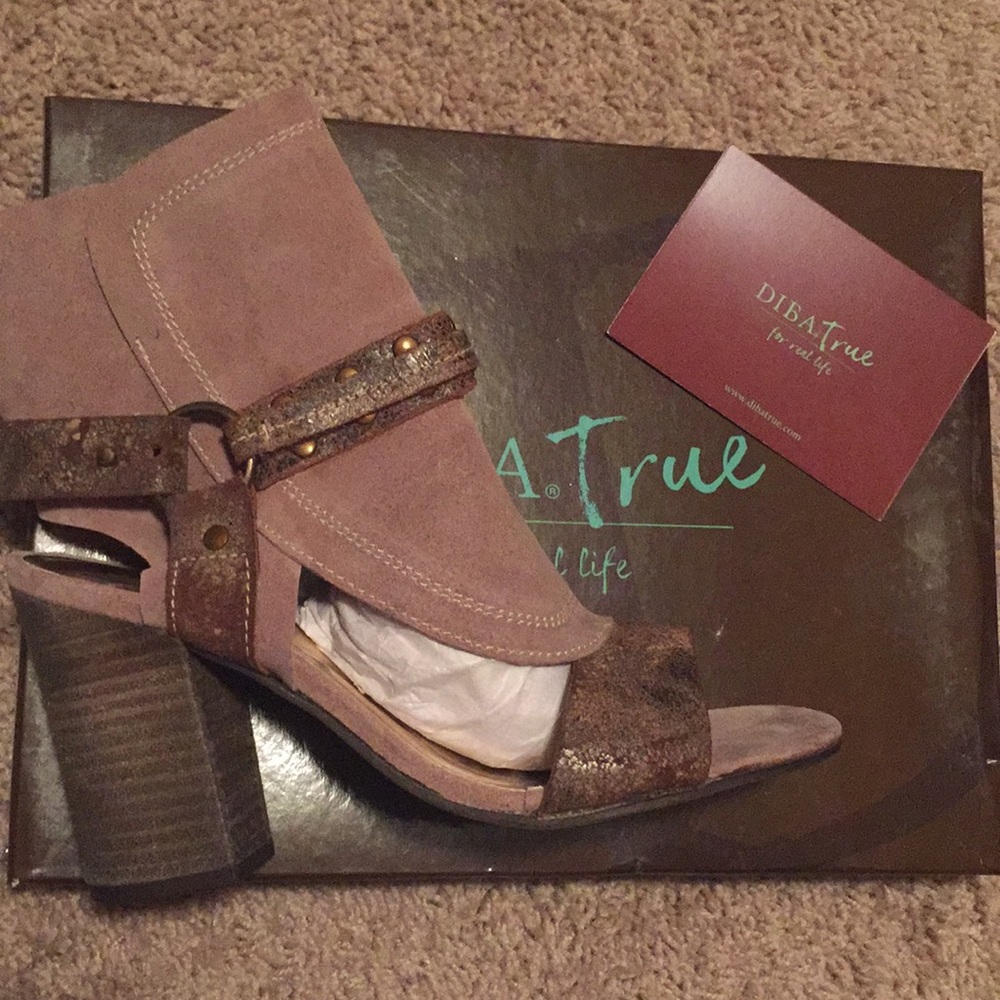 NEW Diba True Open toe shooties 7M